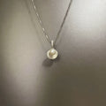Vintage Shell pearls necklace
