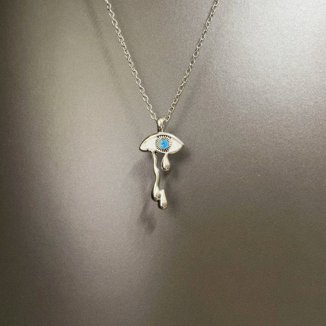 Vintage White Devil's Tears necklace