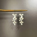 Vintage Silver-plated flowers earrings