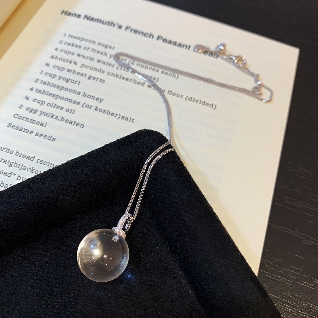 Live broadcast explosive 16MM white crystal sparkling diamond necklace 925 silver pacifier universal buckle clean body small bulb pendant necklace