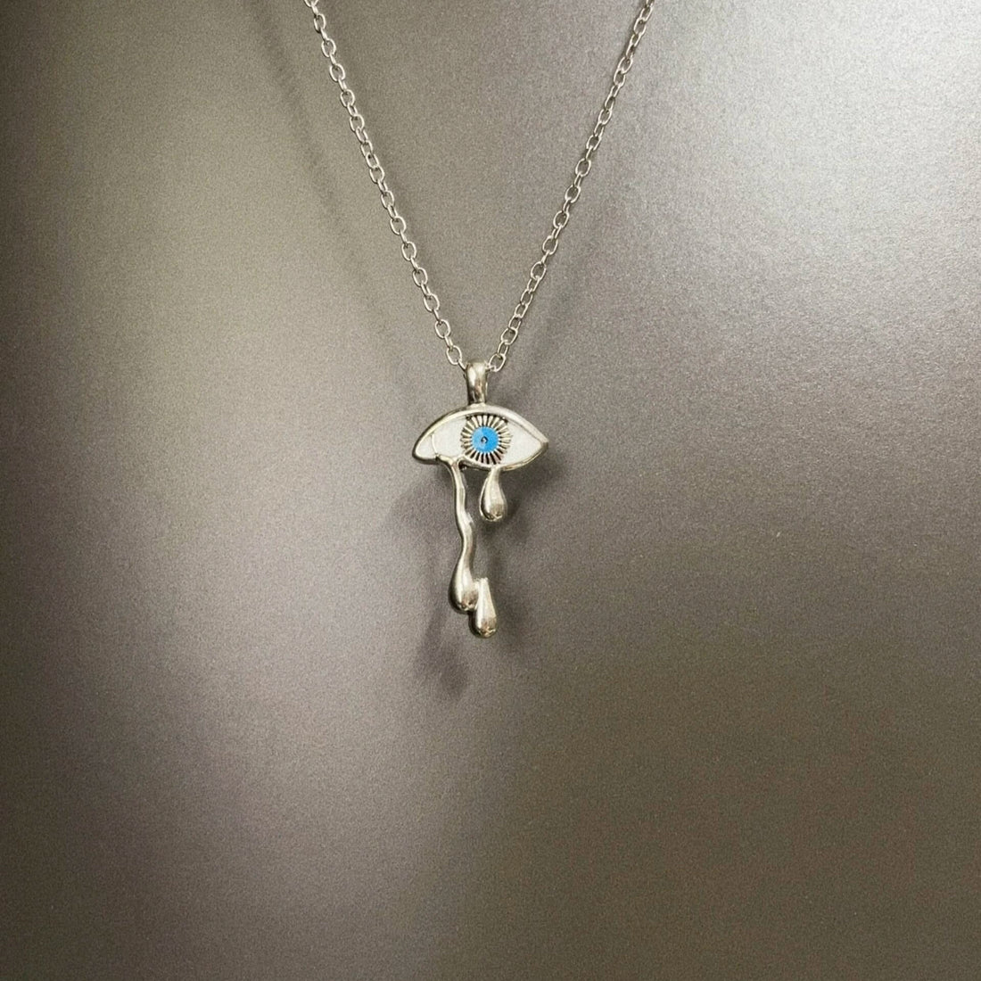 Vintage White Devil's Tears necklace